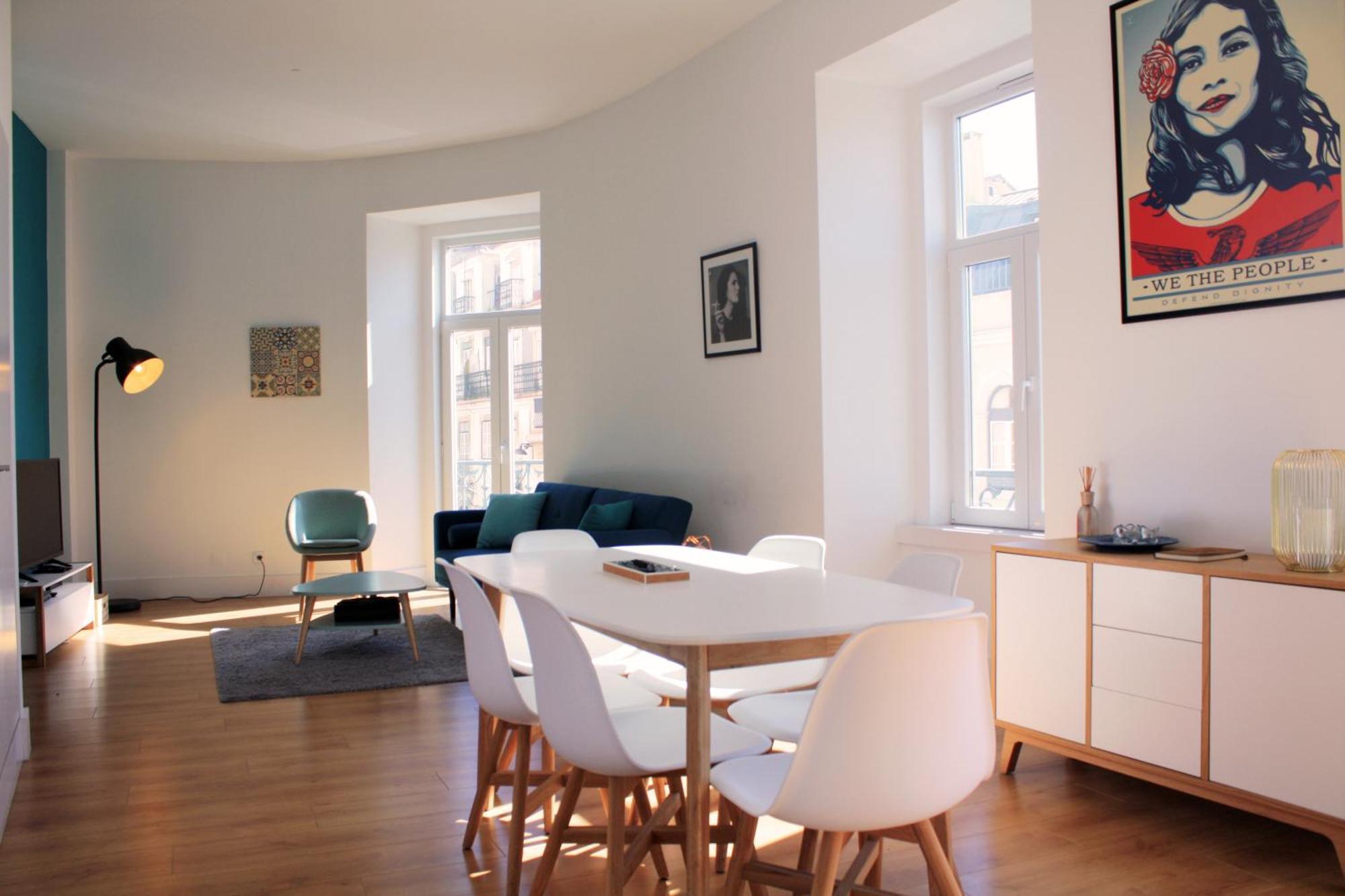 Sunny 3Bdr Apartment In Graca By Lovelystay Lisboa Екстериор снимка